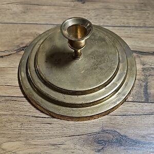 Vintage Brass Candle Holder